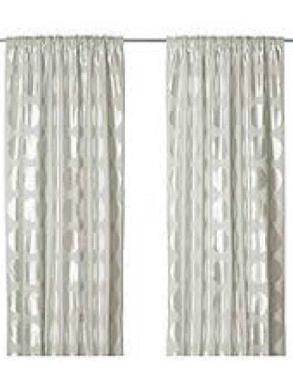 Ikea Ninni Rund Curtains 57x98